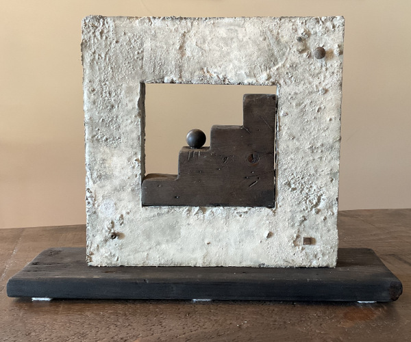 Intelligence Staircase v3.2, 2025, Mixed Media